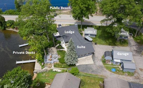 Lakeside Getaway With Dock, Firepit, Grill Newaygo Luaran gambar